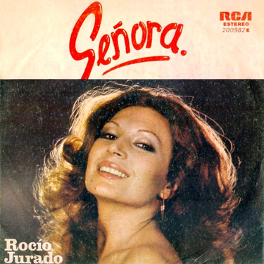 Carátula frontal del vinilo «Señora», edición de Ecuador