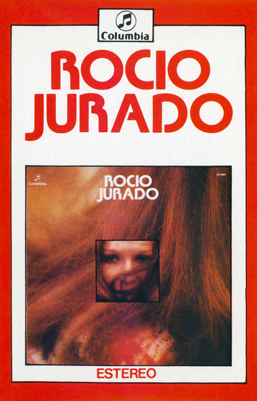 Carátula frontal de la CASETE «Rocío Jurado»