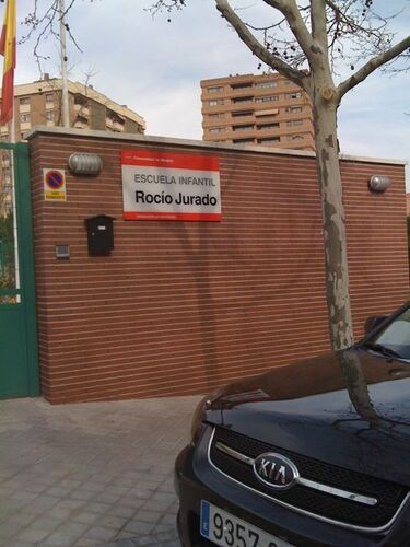Escuela que lleva el nombre de Rocío Jurado