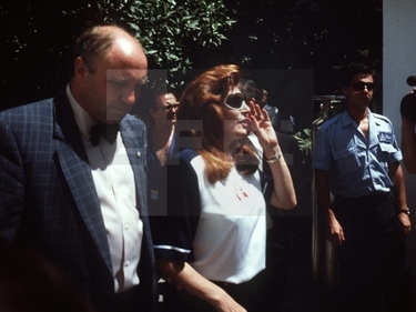 Antonio Mu&ntilde;oz Cari&ntilde;anos acompa&ntilde;ado de Roc&iacute;o