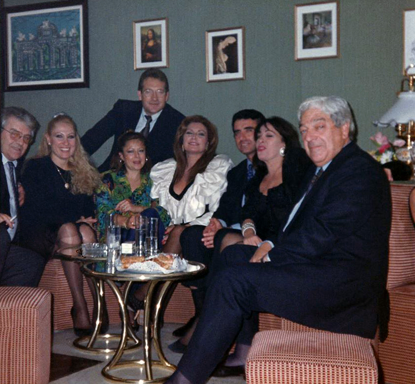 Antonio Benito Martínez con Rocío