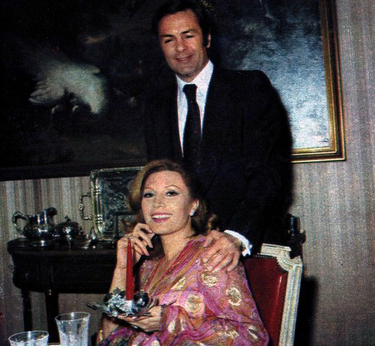 Rocío y Pedro Carrasco en los preparativos de la cena de Nochebuena