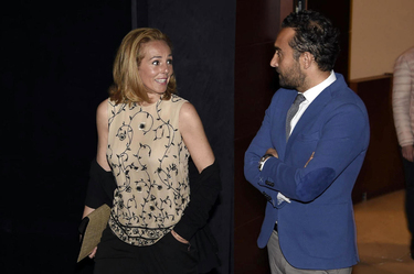 Rocío Carrasco y Fidel Albiac en la presentación del sello en homenaje a su madre, Rocío Jurado.
