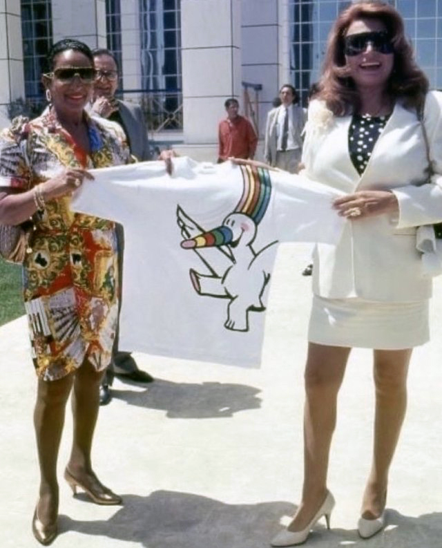 Rocío Jurado y Lola Flores en la Expo '92