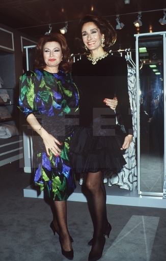 Rocío junto a Nati Abascal