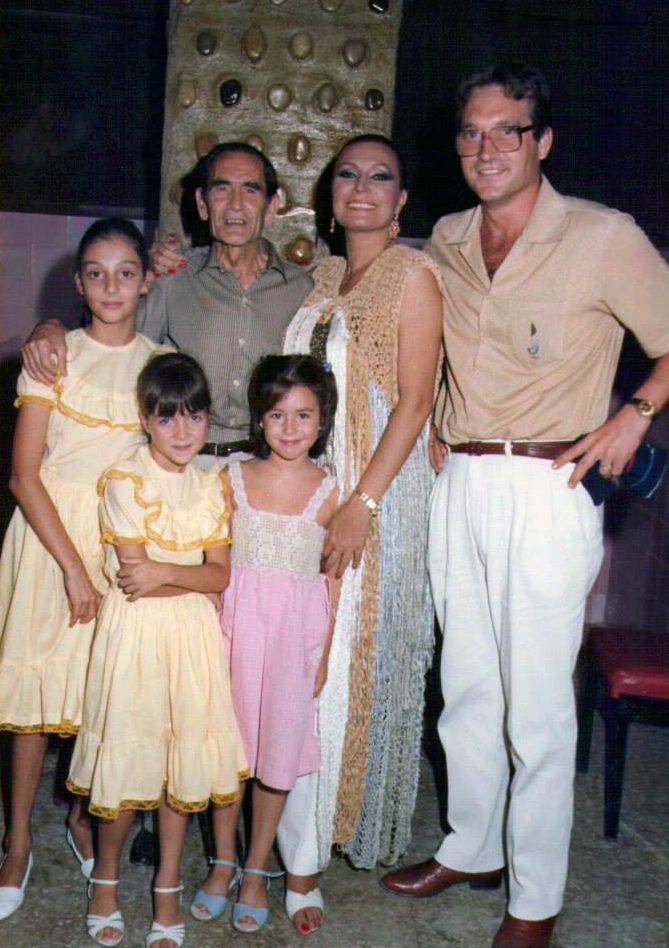 Antonio Benito Martínez con Rocío