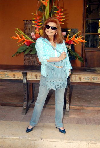 Rocío posando