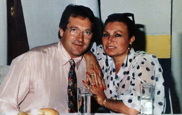 Antonio Benito Martínez con Rocío