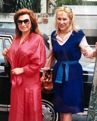 Rocío Jurado con Rosa Benito