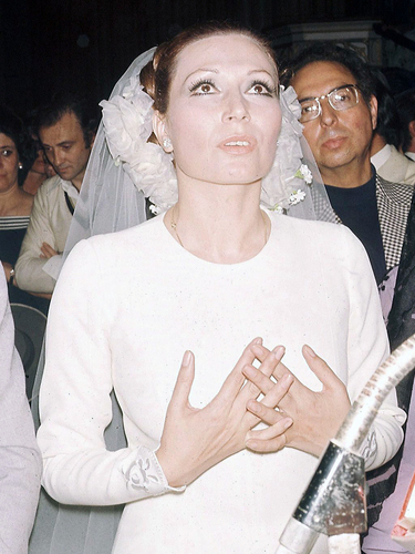 Rocío Jurado en el día de su boda