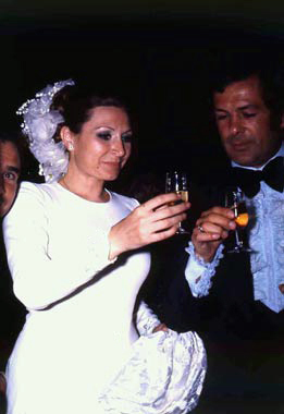 Rocío Jurado y Pedro Carrasco en el día de su boda