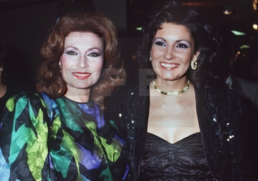 Rocío junto a Carmina Ordóñez