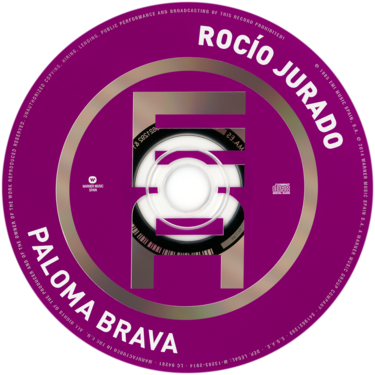 Carátula del disco óptico del CD «Paloma brava (Essential Albums)»