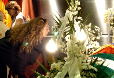 Rocío Carrasco destrozada, no se separó en ningún instante de su madre