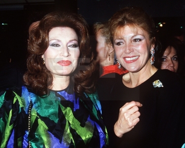 Rocío junto a la baronesa Thyssen