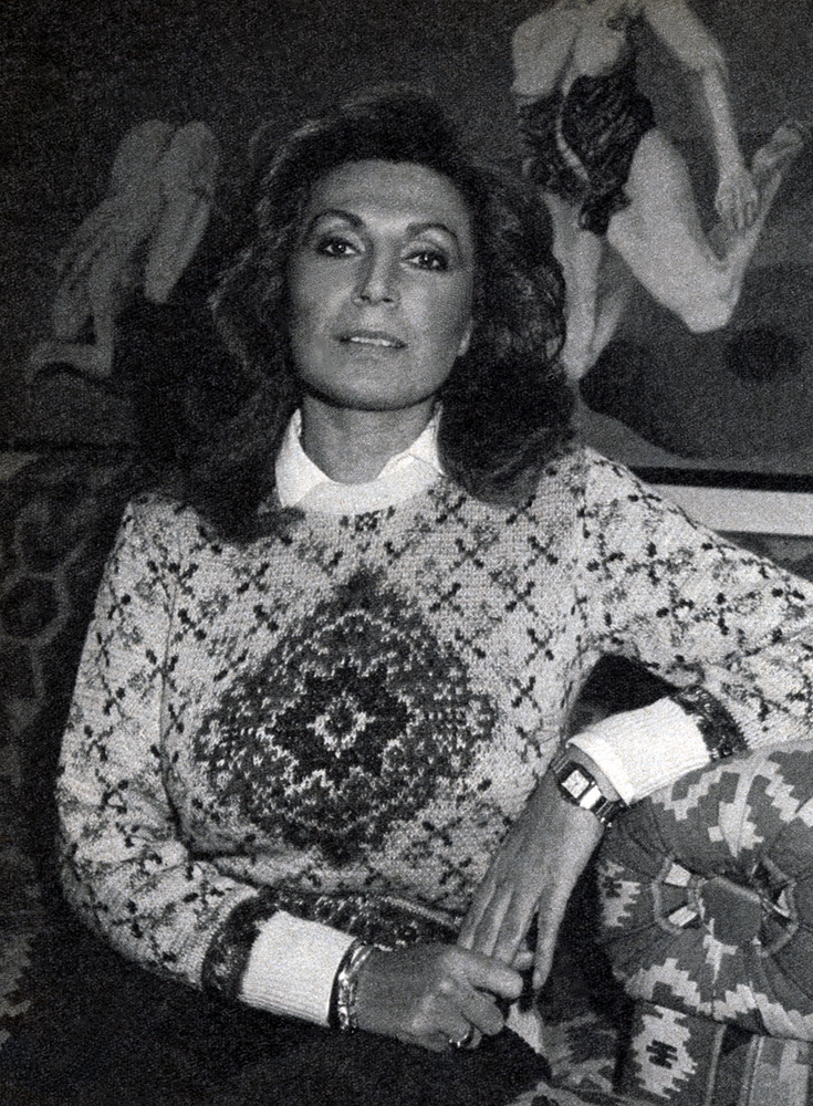 Rocío Jurado, ya totalmente restablecida de la intoxicación sufrida en Navidad.