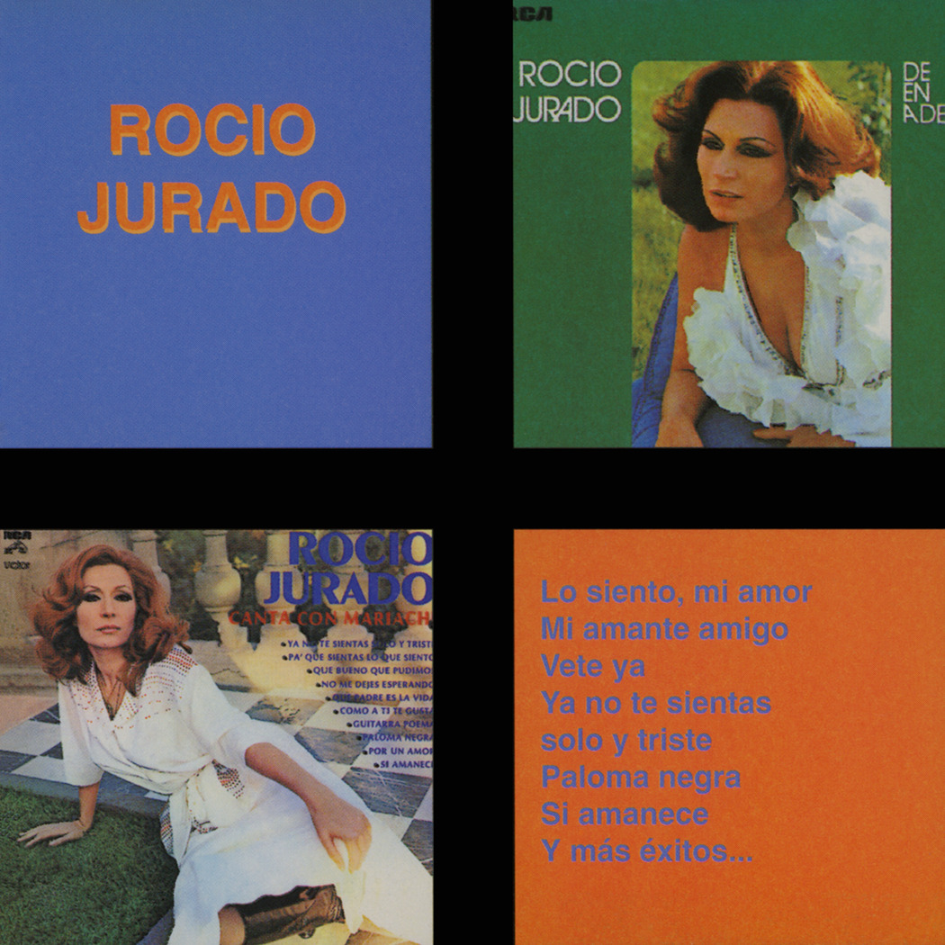 Carátula frontal del CD «Rocío Jurado»