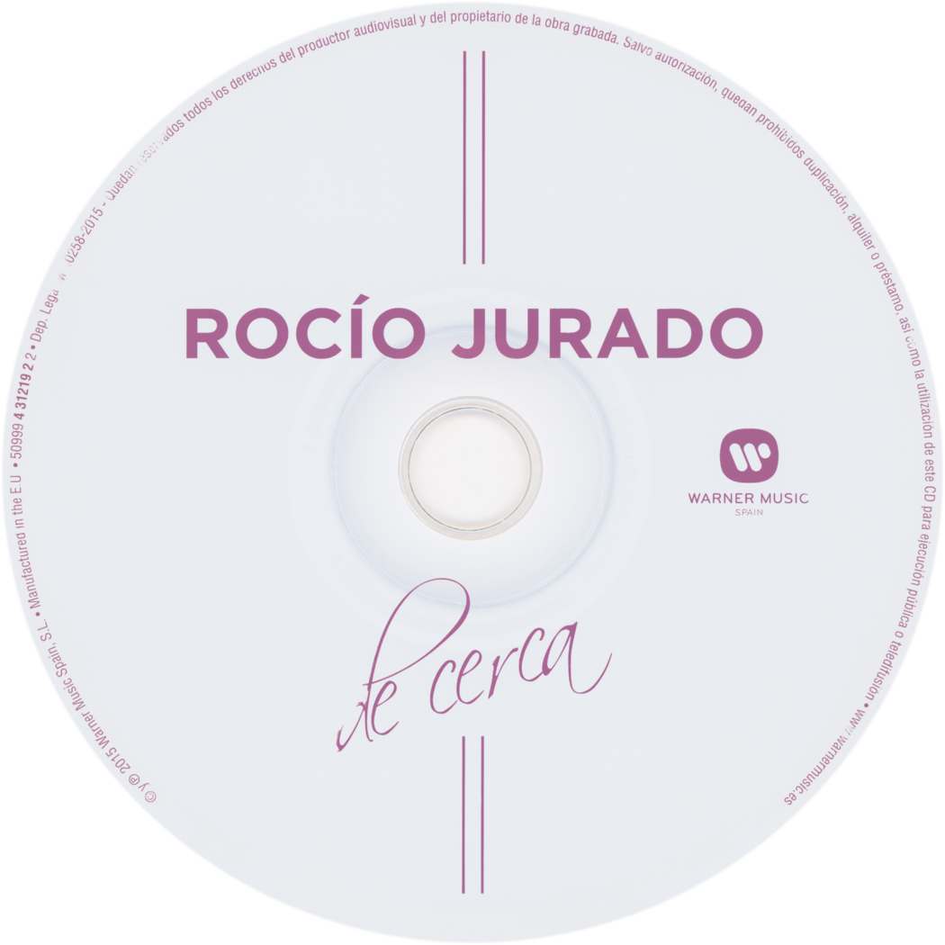 Carátula del disco óptico del álbum «De cerca - 20 canciones esenciales»