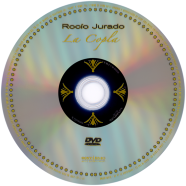 Carátula del disco óptico del DVD «La Copla - Los grandes éxitos de la canción española»