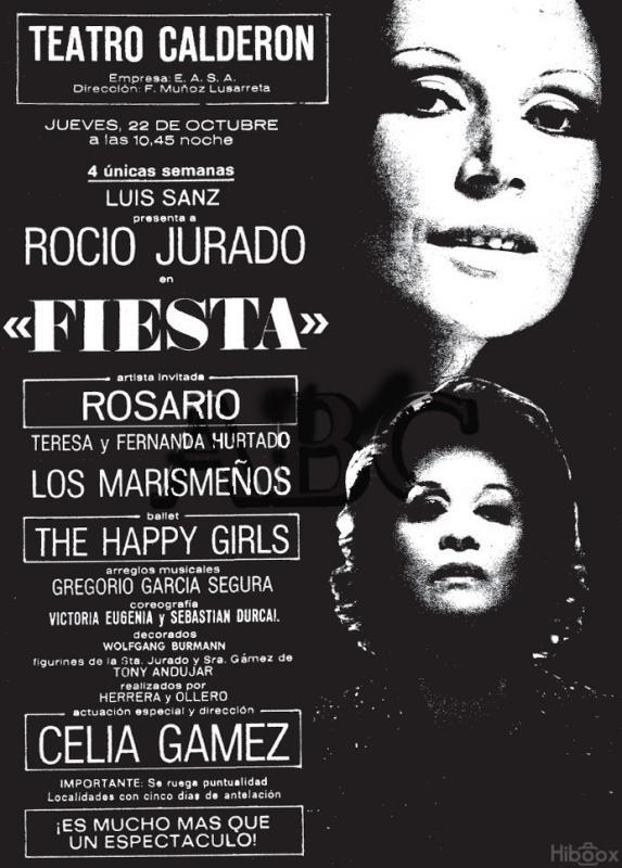 Cartel relacionado con Rocío Jurado