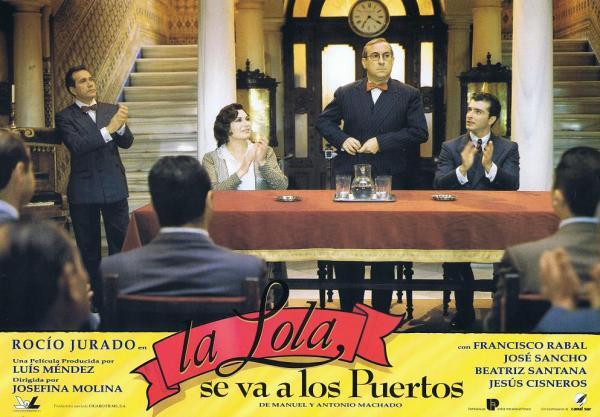 Cartelera de la película La Lola se va a los Puertos
