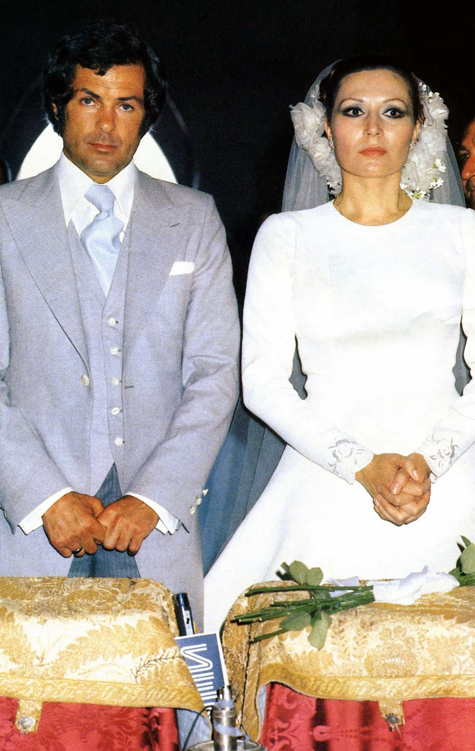 Rocío Jurado y Pedro Carrasco en el día de su boda