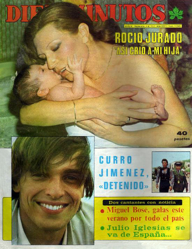 Portada de revista con Rocío Jurado y Rocío Carrasco