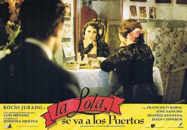 Cartelera de la película La Lola se va a los Puertos