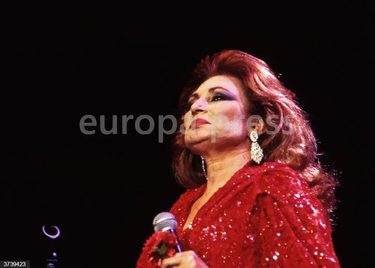 Actuación de Rocío Jurado en la sala Apolo de Madrid