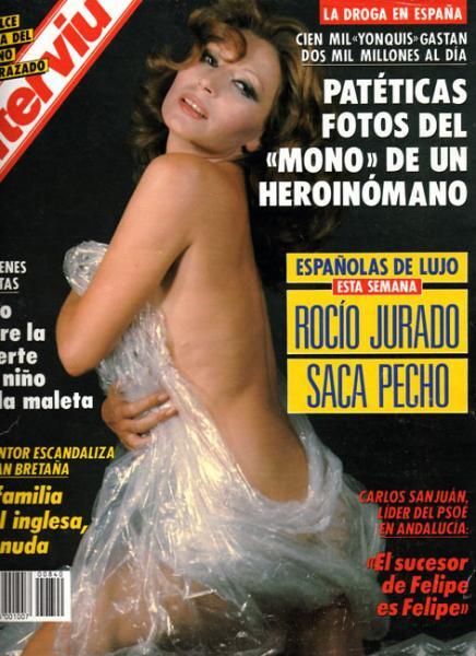 Portada de revista con Rocío Jurado