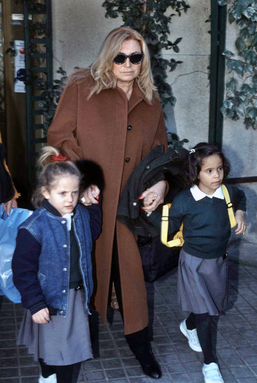 Rocío junto a Rocío y Gloria Camila