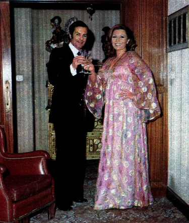 Rocío y Pedro Carrasco en los preparativos de la cena de Nochebuena
