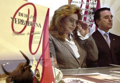 Rocío y José Ortega Cano durante una presentación en FITUR