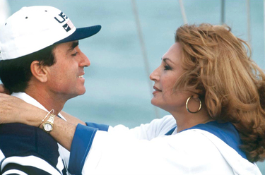 Rocío Jurado y José Ortega Cano posando