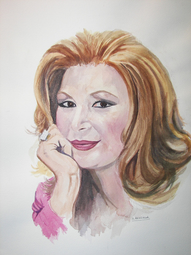 Rocío en pintura