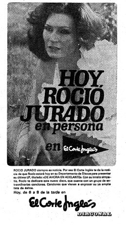 Cartel relacionado con Rocío Jurado