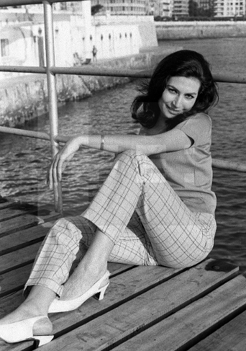 Rocío durante el Festival Internacional de Cine de San Sebastián