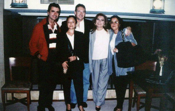 Antonio Benito Martínez con Rocío