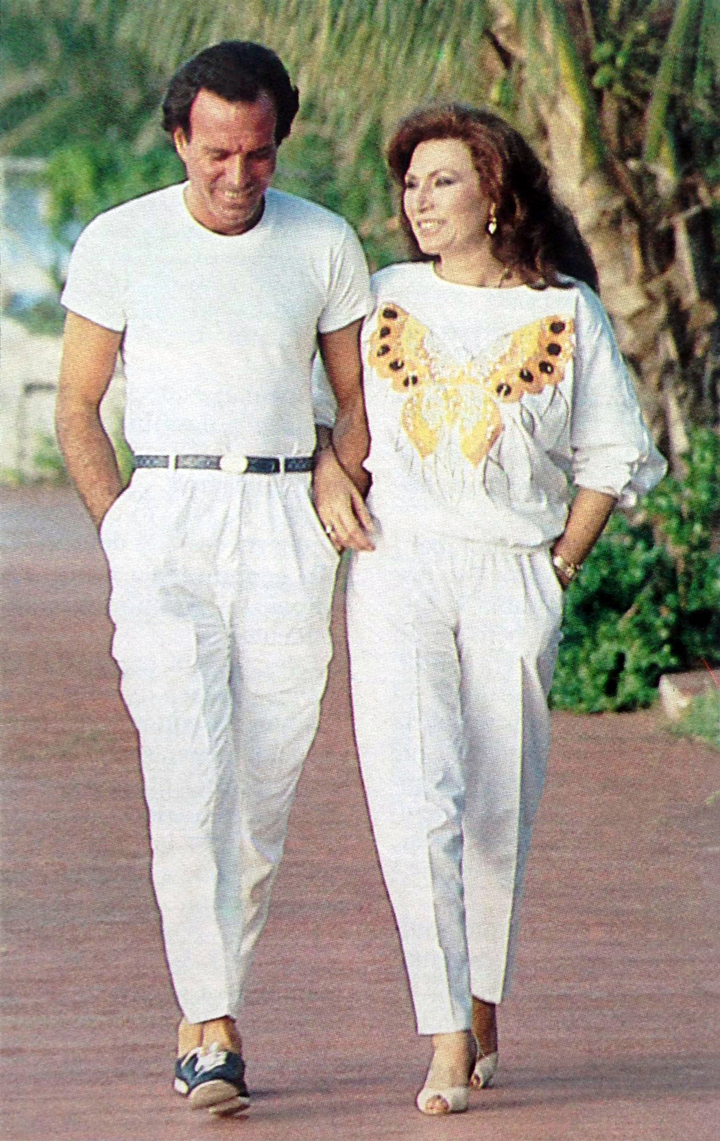 Rocío Jurado y Julio Iglesias