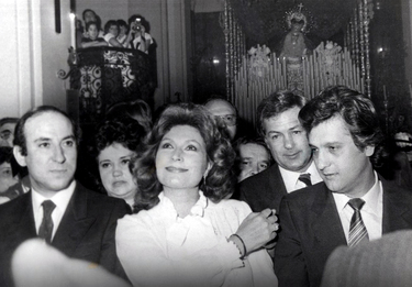 Juan Valdés, Rocío Jurado, Pedro Carrasco y Chiquetete