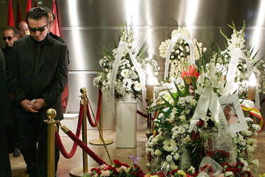 José Ortega Cano en el interior del Centro Cultural de la Villa de Madrid