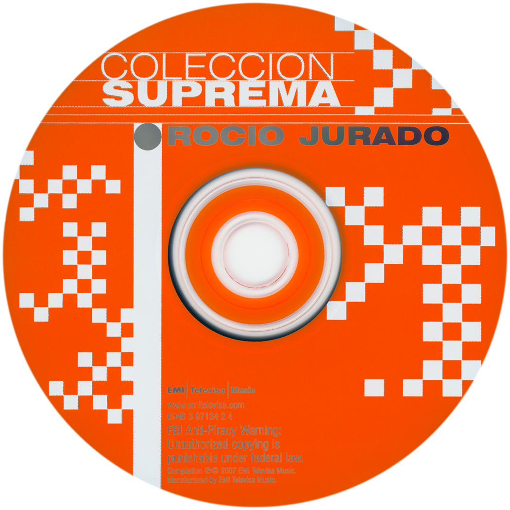 Carátula del disco óptico del CD «Colección: Suprema»