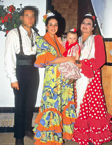 Roc&iacute;o Carrasco con su hija, Roc&iacute;o Flores, y Roc&iacute;o Jurado