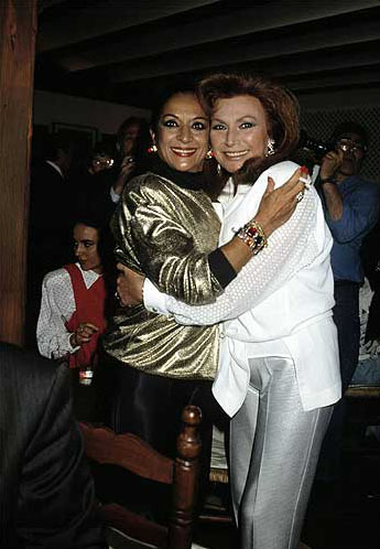 Rocío Jurado y Lola Flores