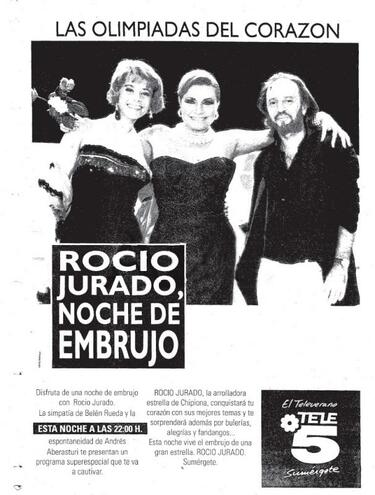 Cartel relacionado con Rocío Jurado