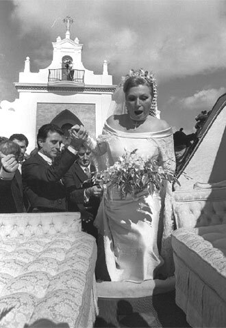 Rocío Jurado y José Ortega Cano el día de su boda