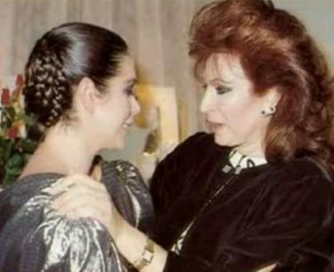Rocío Jurado e Isabel Pantoja