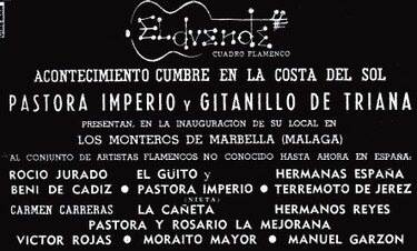 Cartel relacionado con Rocío Jurado