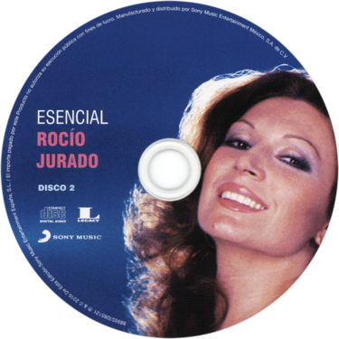 Carátula del disco óptico del álbum «Esencial»