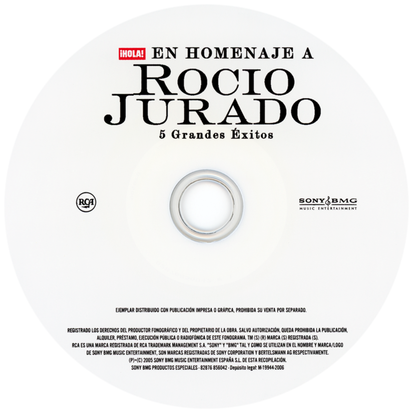 ¡Hola! En homenaje a Rocío Jurado - 5 grandes éxitos